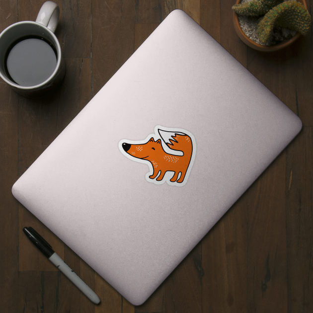 Cute fox illustration by bigmoments